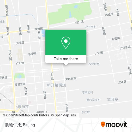 晨曦午托 map