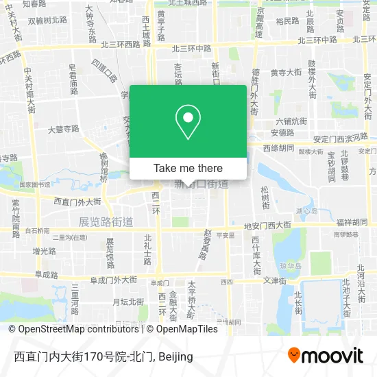 西直门内大街170号院-北门 map