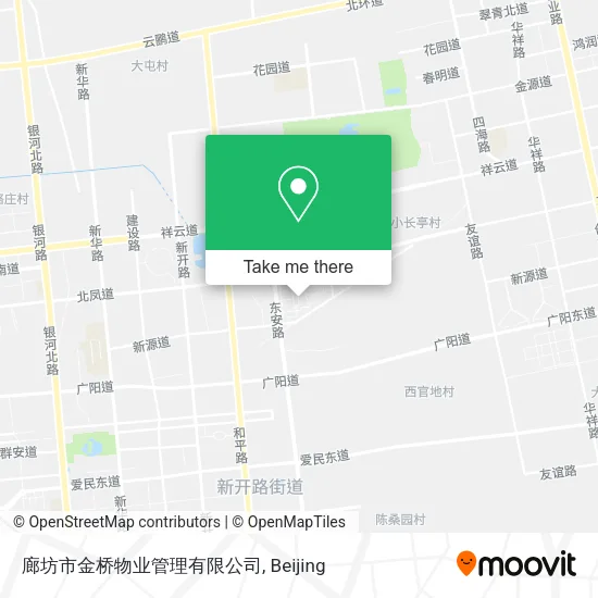 廊坊市金桥物业管理有限公司 map