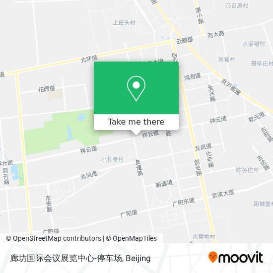 廊坊国际会议展览中心-停车场 map