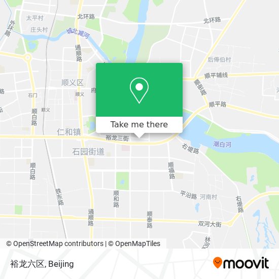 裕龙六区 map