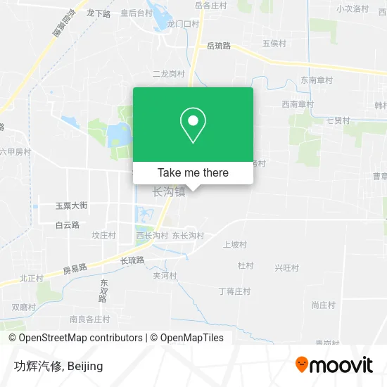 功辉汽修 map