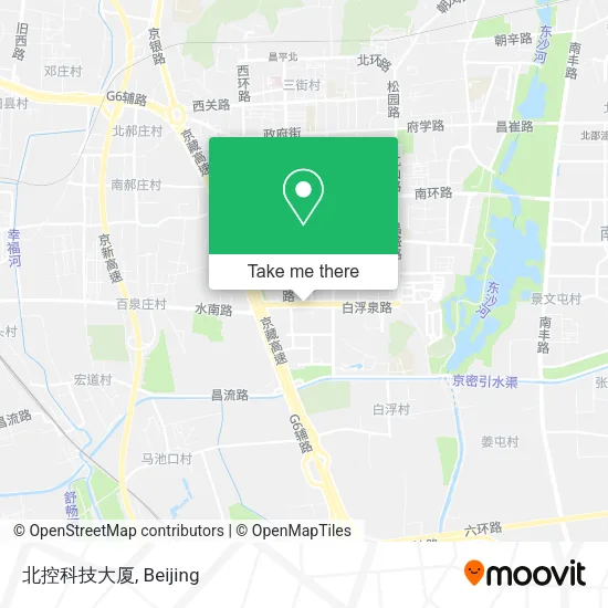 北控科技大厦 map