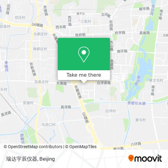 瑞达宇辰仪器 map