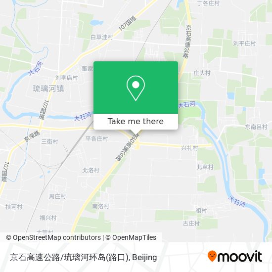 京石高速公路/琉璃河环岛(路口) map