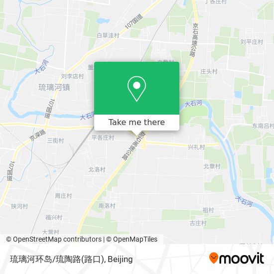 琉璃河环岛/琉陶路(路口) map