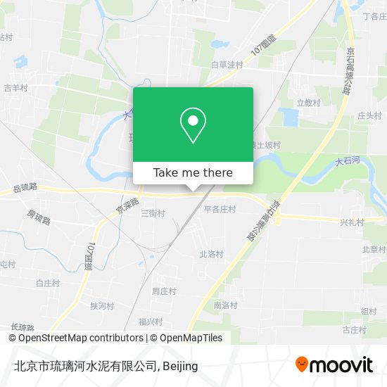 北京市琉璃河水泥有限公司 map