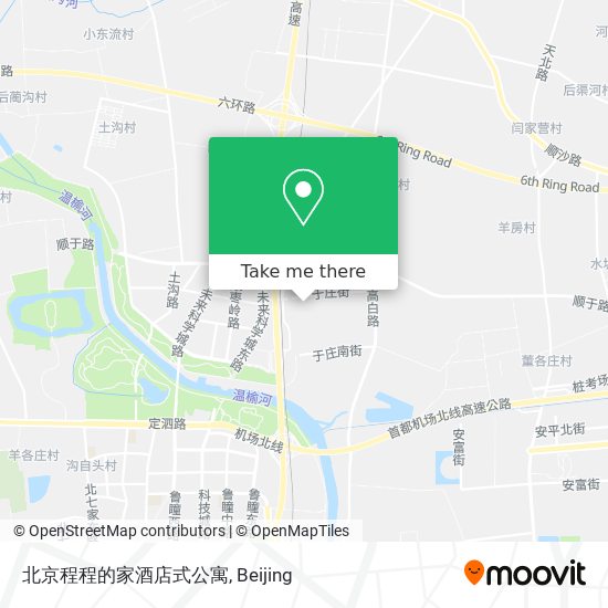 北京程程的家酒店式公寓 map