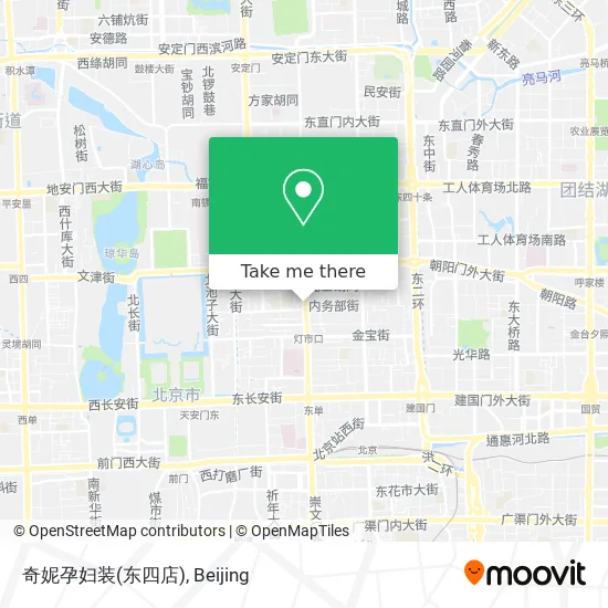 奇妮孕妇装(东四店) map