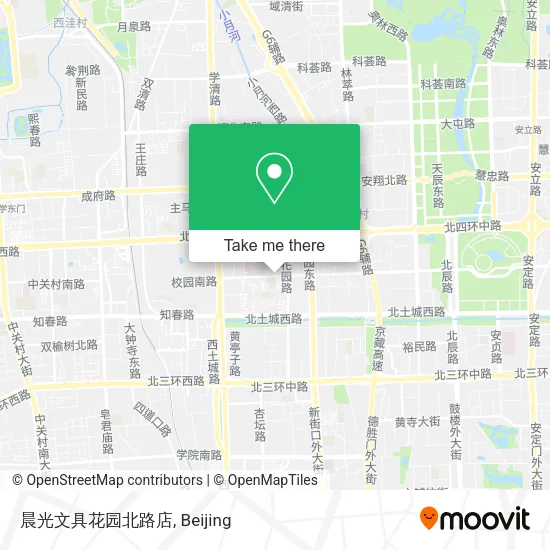 晨光文具花园北路店 map