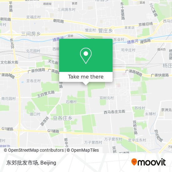东郊批发市场 map