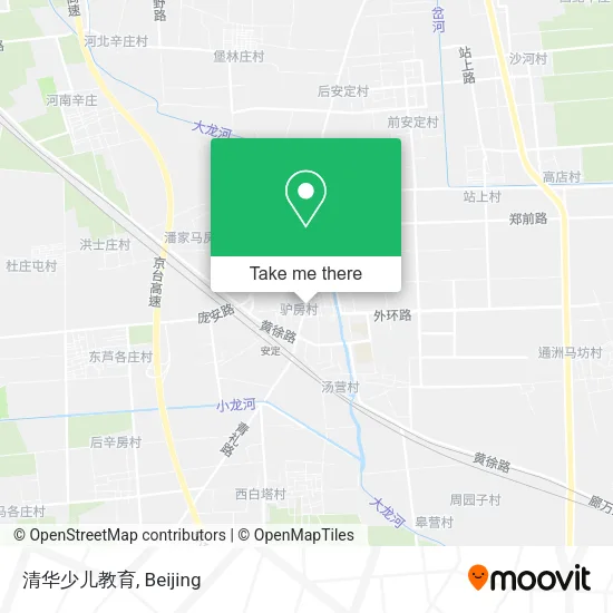 清华少儿教育 map
