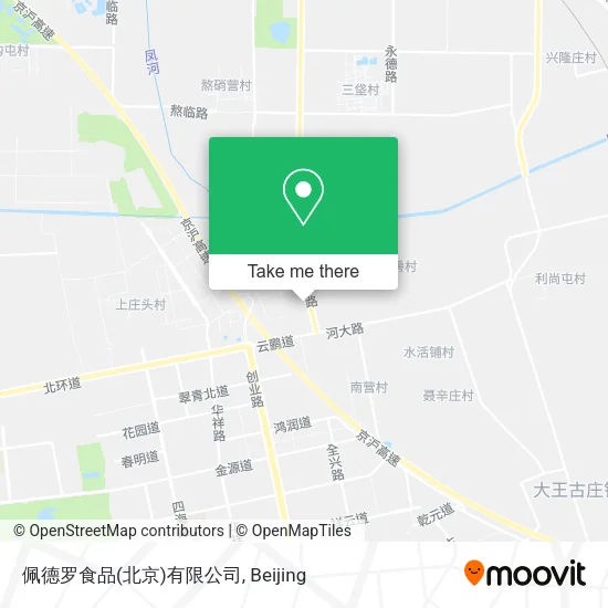 佩德罗食品(北京)有限公司 map