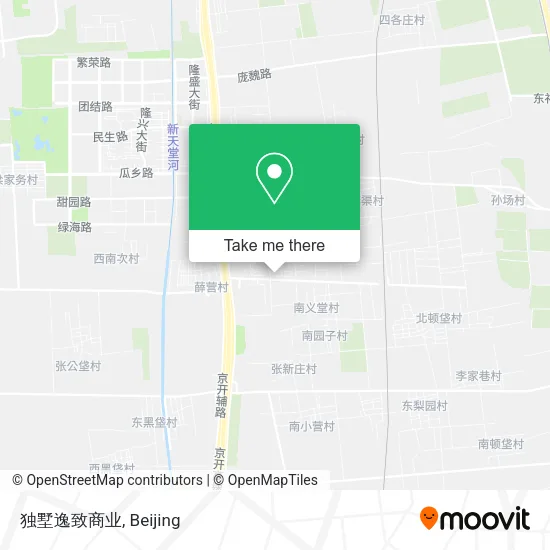 独墅逸致商业 map
