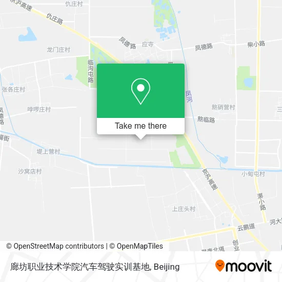 廊坊职业技术学院汽车驾驶实训基地 map