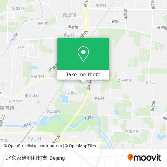 北京家缘利和超市 map