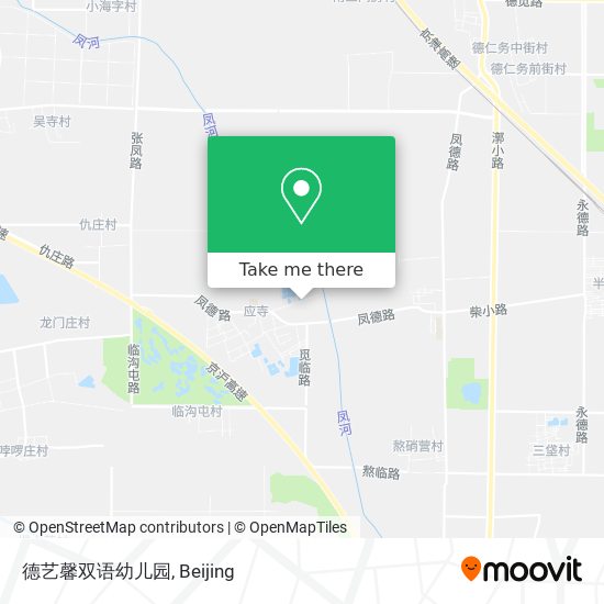 德艺馨双语幼儿园 map