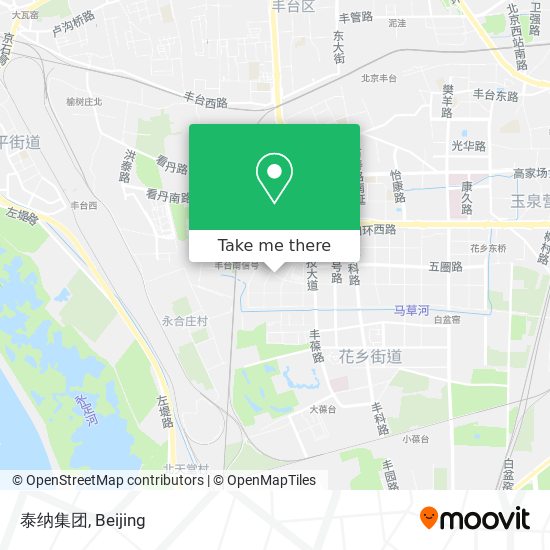 泰纳集团 map