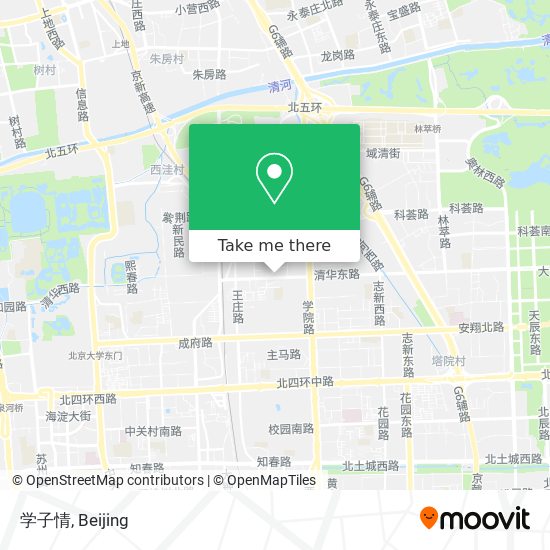 学子情 map