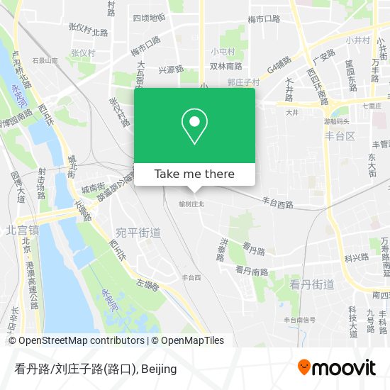 看丹路/刘庄子路(路口) map