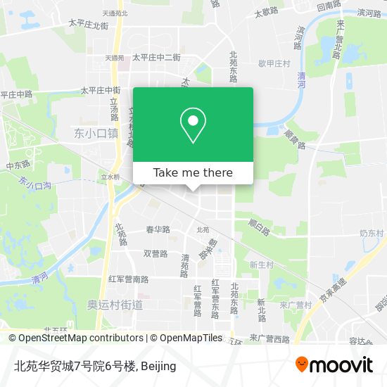 北苑华贸城7号院6号楼 map