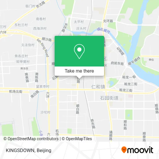 KINGSDOWN map