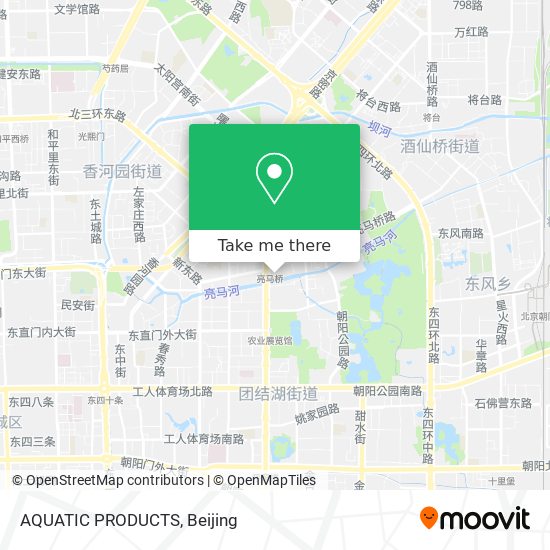 AQUATIC PRODUCTS map