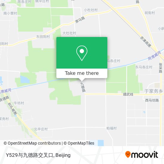 Y529与九德路交叉口 map