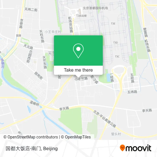国都大饭店-南门 map