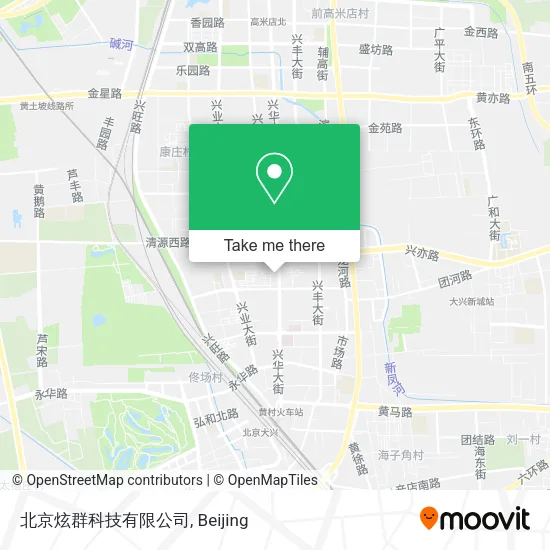 北京炫群科技有限公司 map