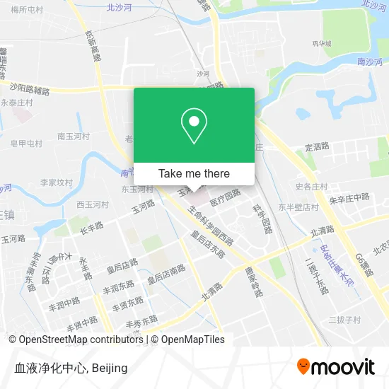 血液净化中心 map