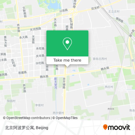 北京阿波罗公寓 map
