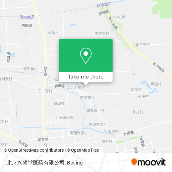 北京兴盛堂医药有限公司 map