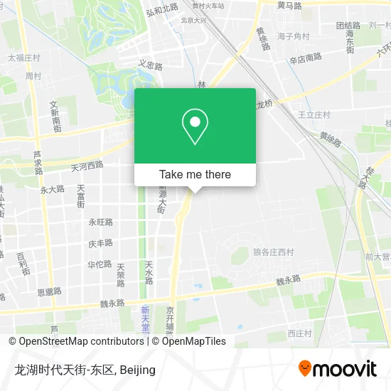 龙湖时代天街-东区 map