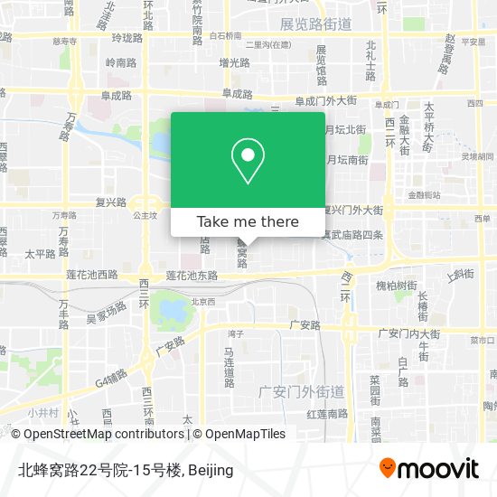 北蜂窝路22号院-15号楼 map