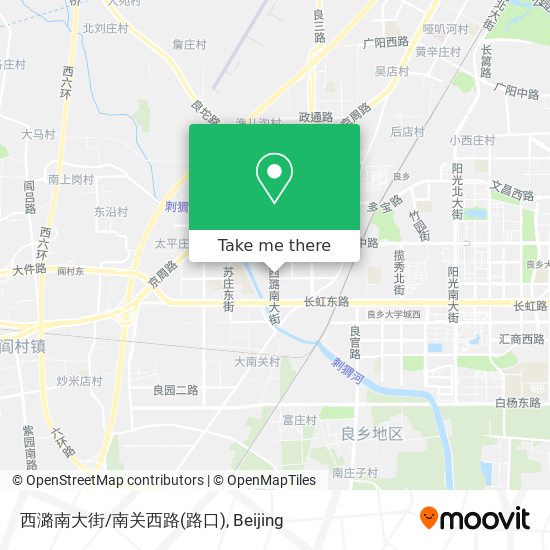 西潞南大街/南关西路(路口) map