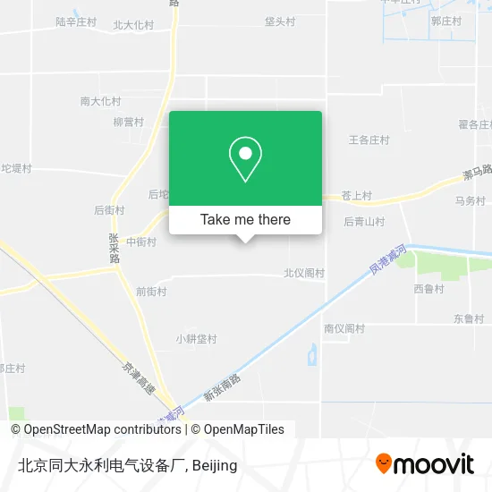 北京同大永利电气设备厂 map