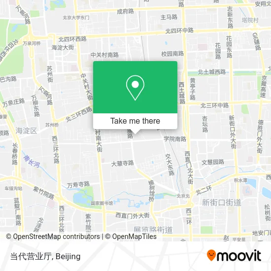 当代营业厅 map