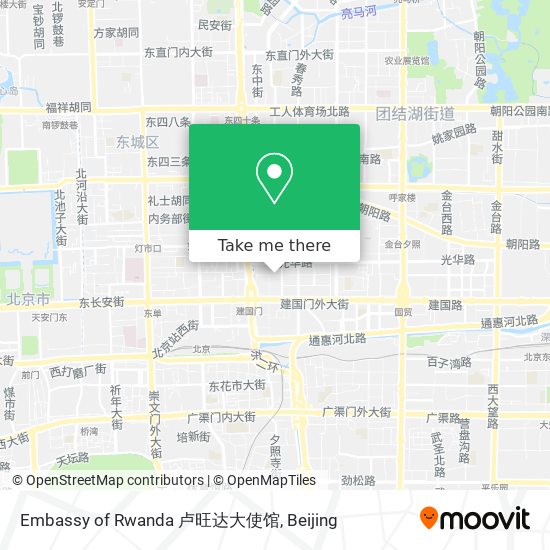 Embassy of Rwanda 卢旺达大使馆 map