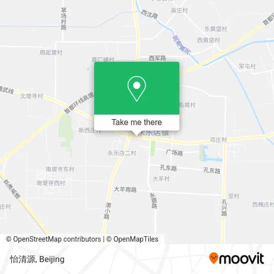 怡清源 map
