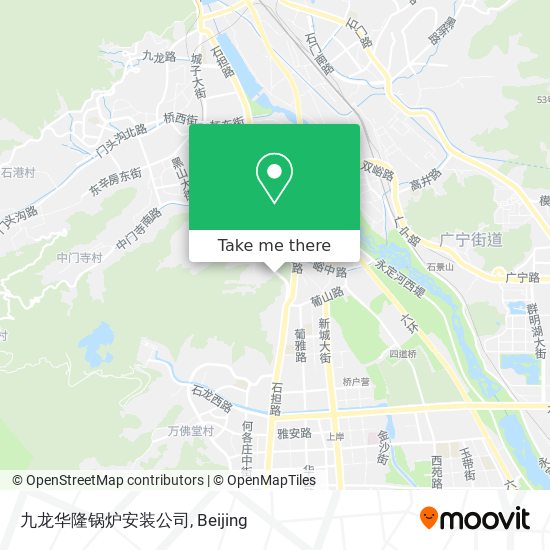 九龙华隆锅炉安装公司 map
