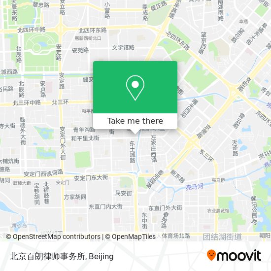 北京百朗律师事务所 map