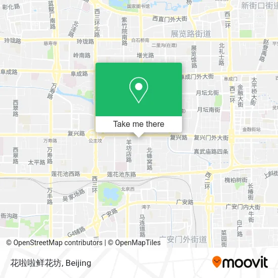 花啦啦鲜花坊 map