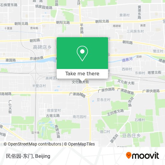 民俗园-东门 map