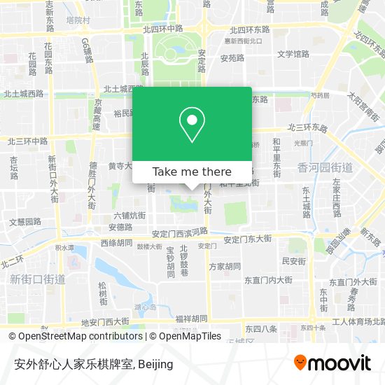 安外舒心人家乐棋牌室 map