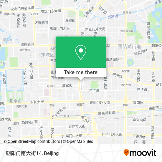 朝阳门南大街14 map