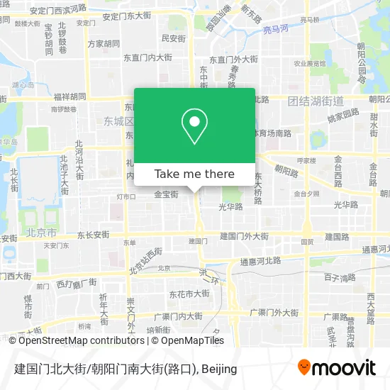建国门北大街/朝阳门南大街(路口) map