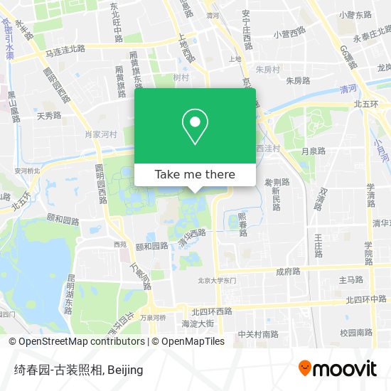 绮春园-古装照相 map