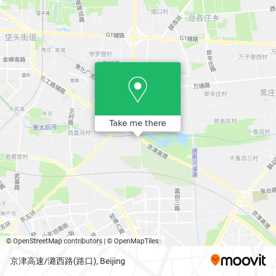 京津高速/潞西路(路口) map