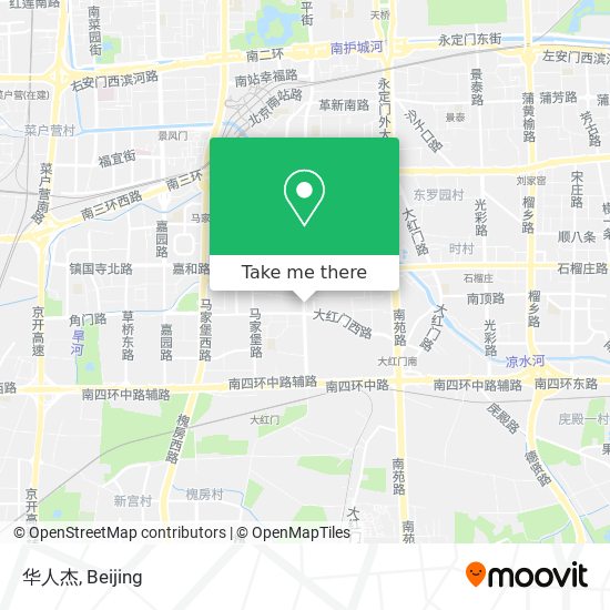 华人杰 map